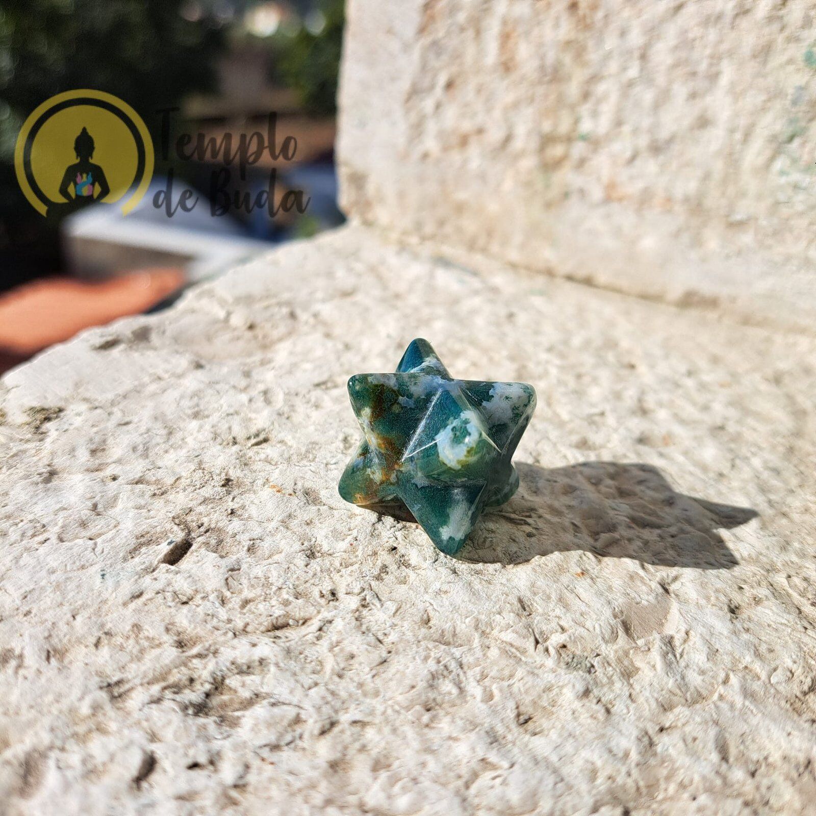 Merkaba Ágata Índia 2cm