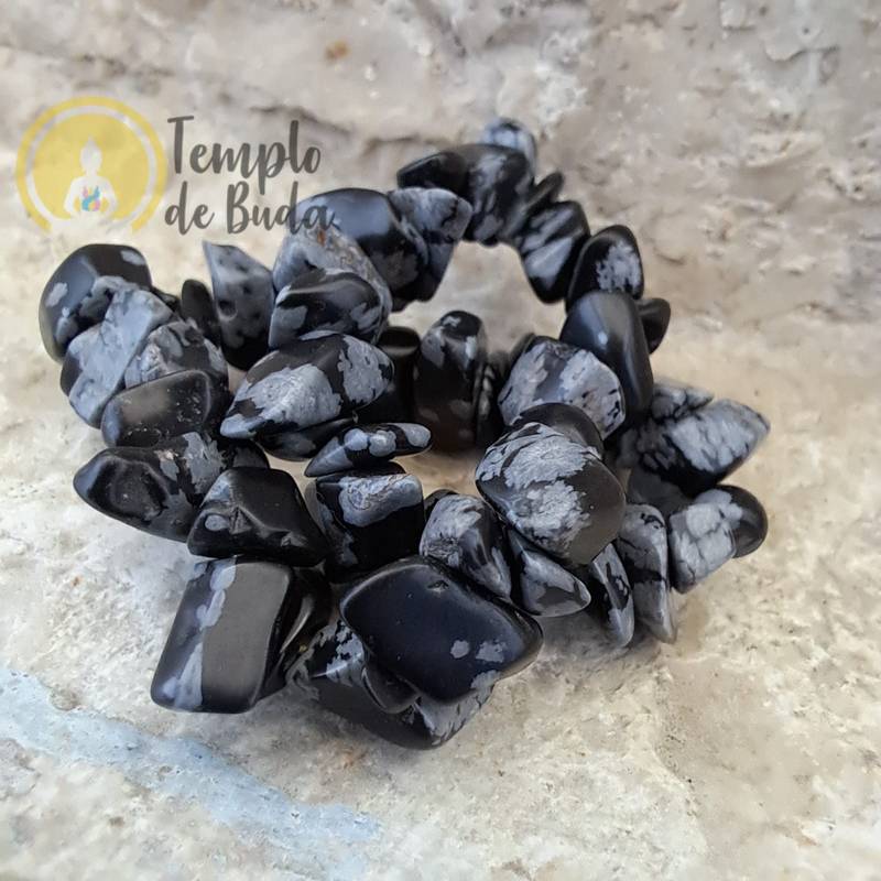 Pulseira de Obsidiana Nevada Chips