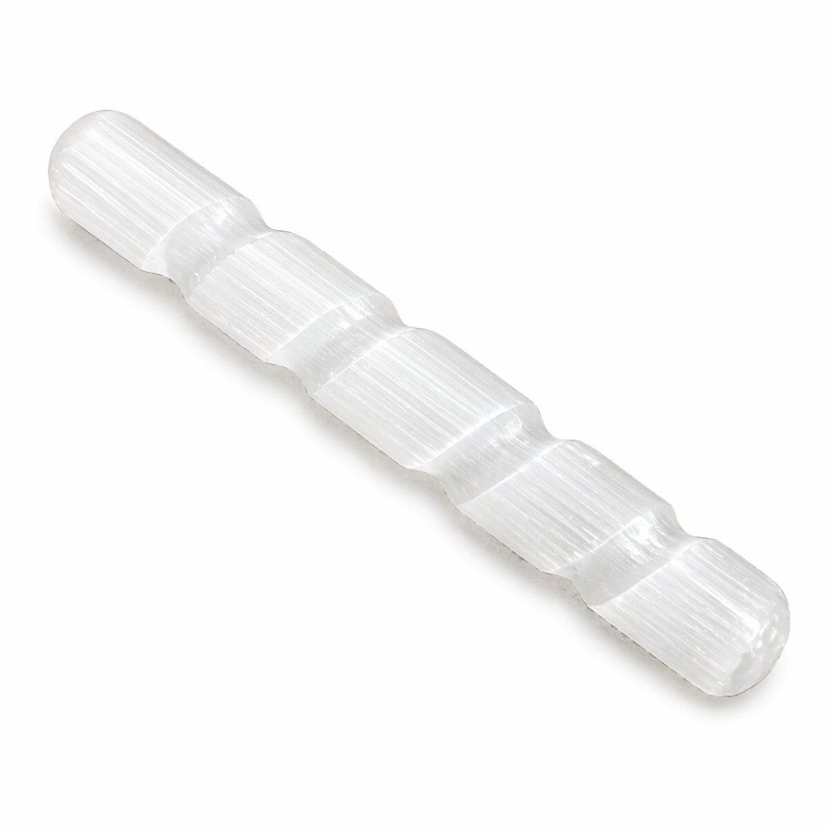 Bastão Selenite Espiral