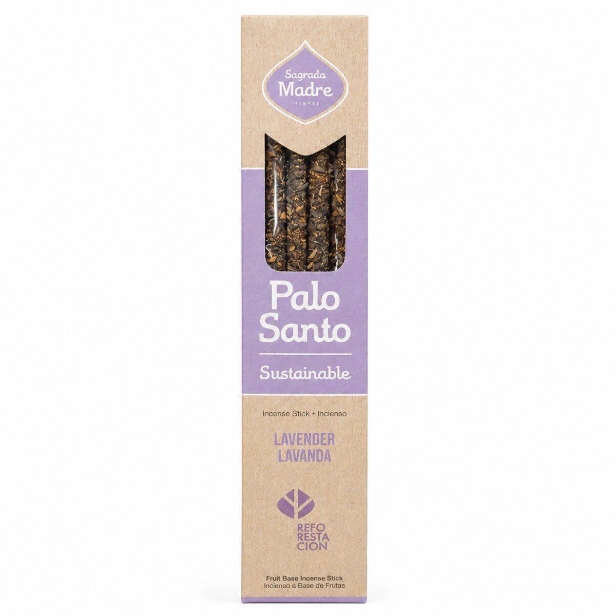 Incenso Sagrada Madre Palo Santo e Lavanda
