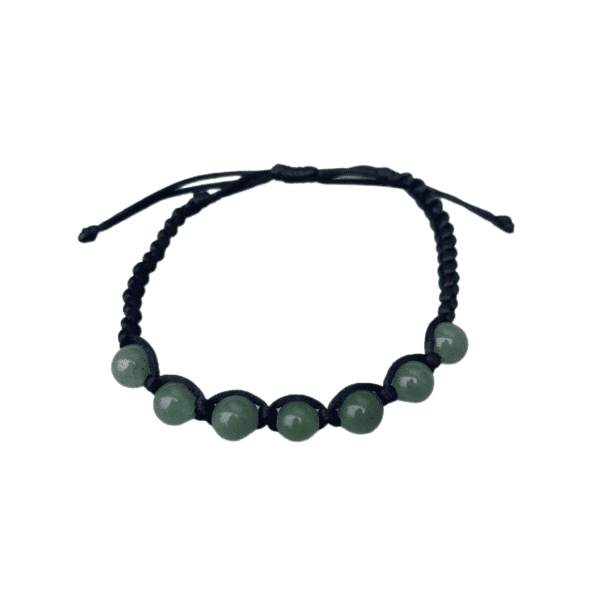 Pulseira de Aventurina com Cordão 8mm
