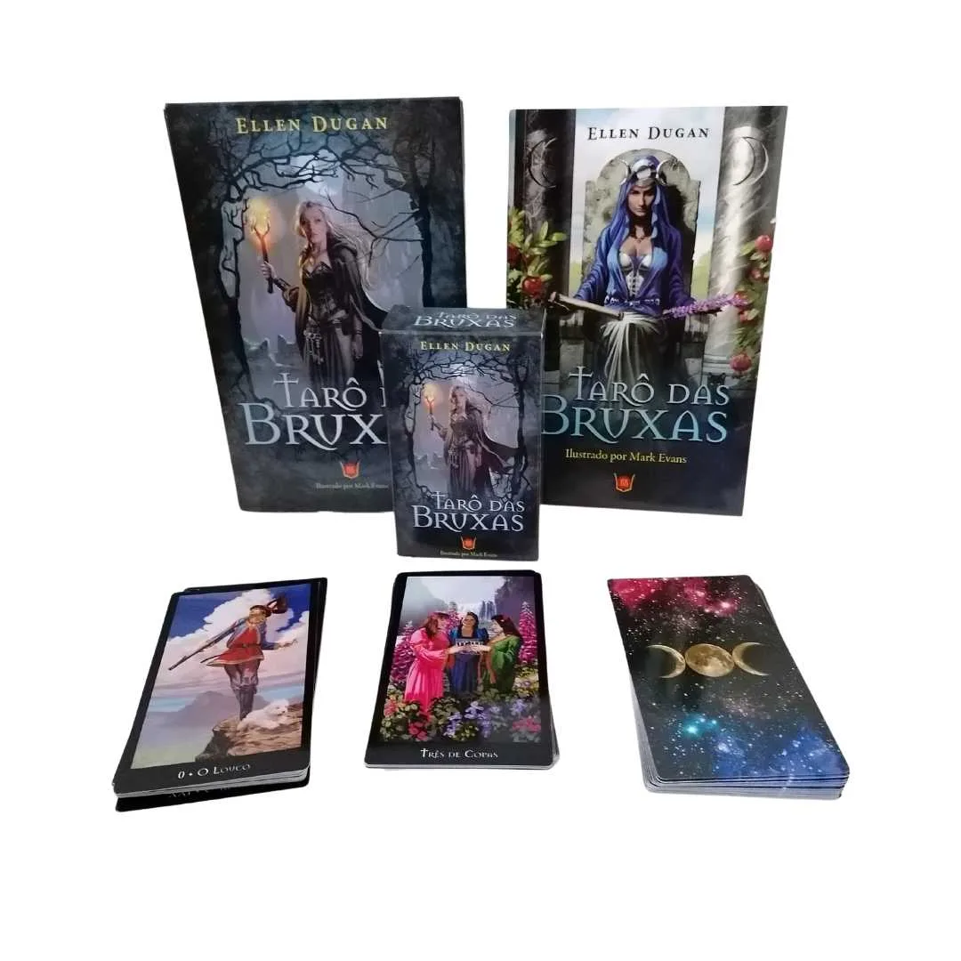 Tarot das Bruxas de Ellen Dugan em Português