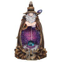Cascata de Fumo Mago Brilhante com Luz