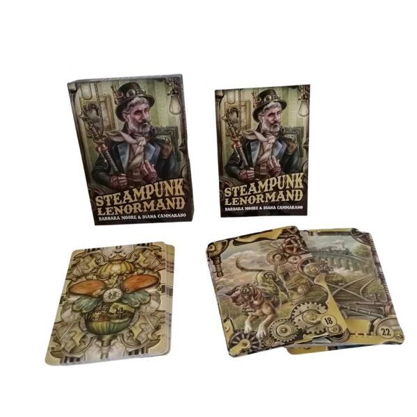 Steampunk Lenormand Oráculo de Diana Cammarano e Barbara Moore