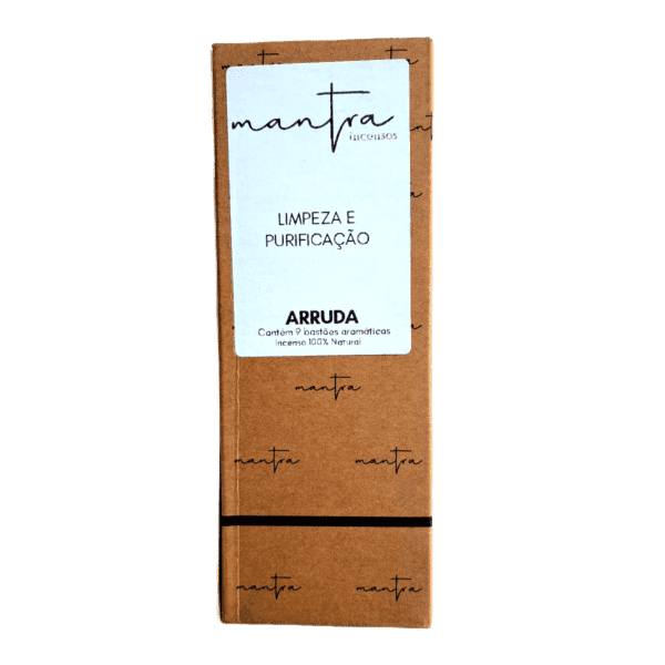 Incenso Mantra Arruda (Limpeza e Purificação)