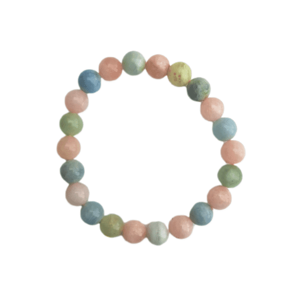 Pulseira de Berilos Morganite