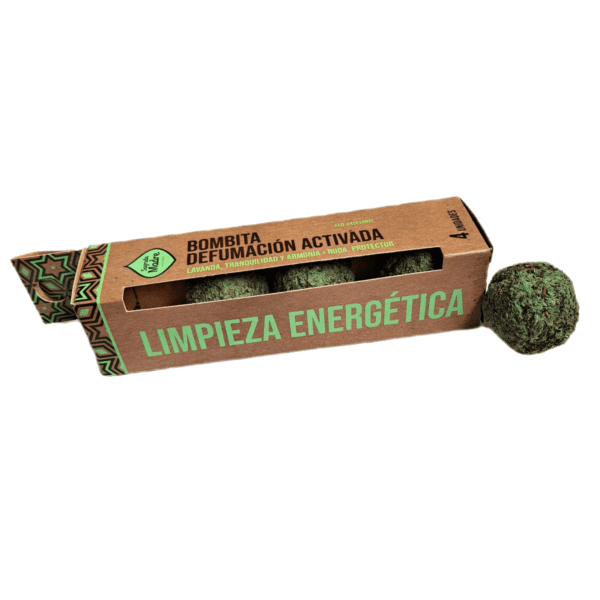Bombita de Defumação Ativada Sagrada Madre Limpeza Energética – 4 unidades
