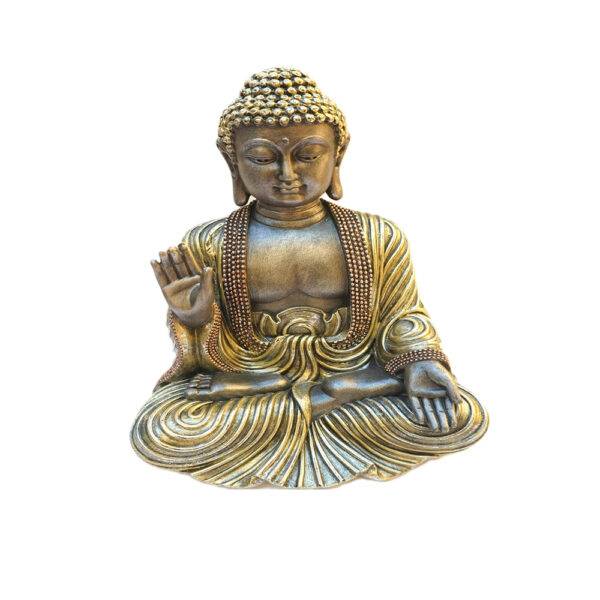 Escultura Buda Benção da Paz