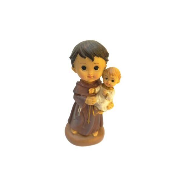 Escultura Infantil de Santo António com Menino Jesus