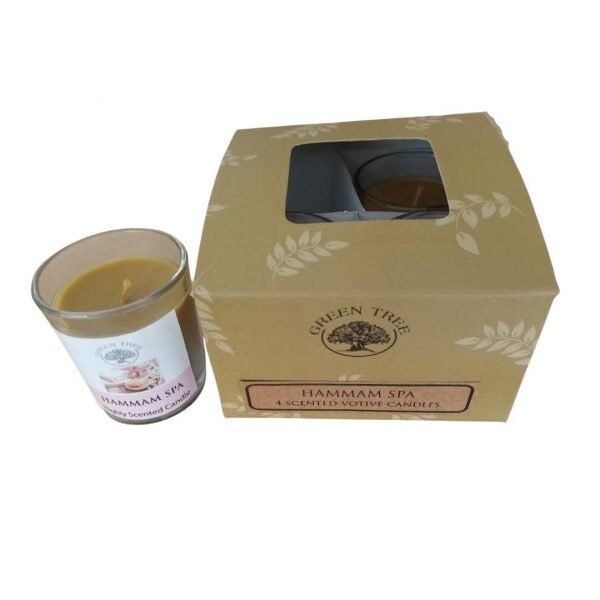 Caixa Vela Copo Perfumado Hammam Spa