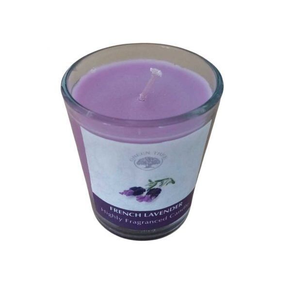 Vela Copo Perfumado Green Lavanda