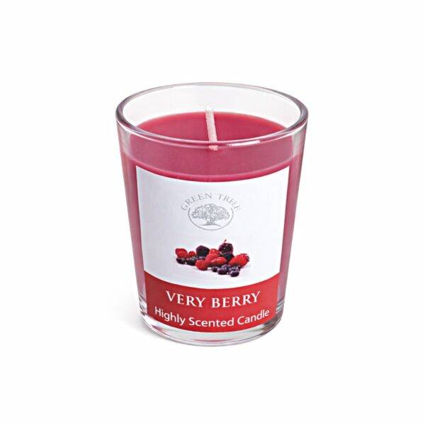 Vela Copo Perfumado Green Tree Very Berry
