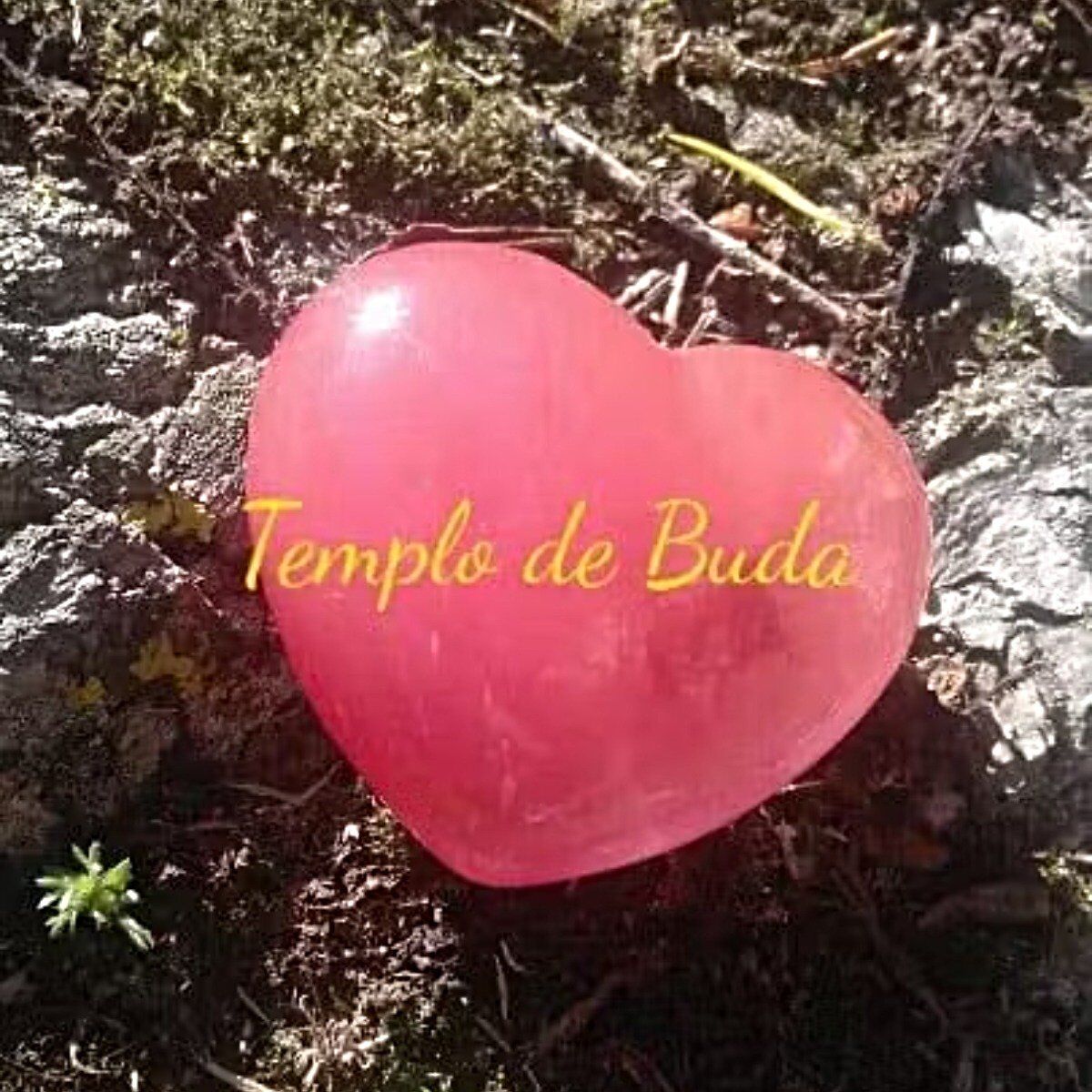 Coração Quartzo Cereja