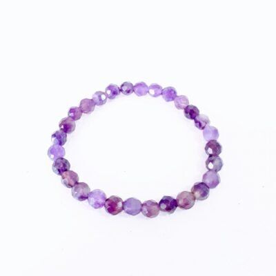Pulseira Ametista Facetada