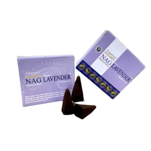 Incenso Cone Golden Nag Lavender
