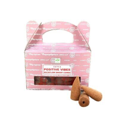 Cones Incenso Cascata Satya Positive Vibes