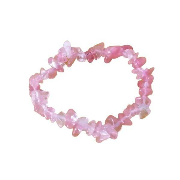 Pulseira Quartzo Cereja Chips
