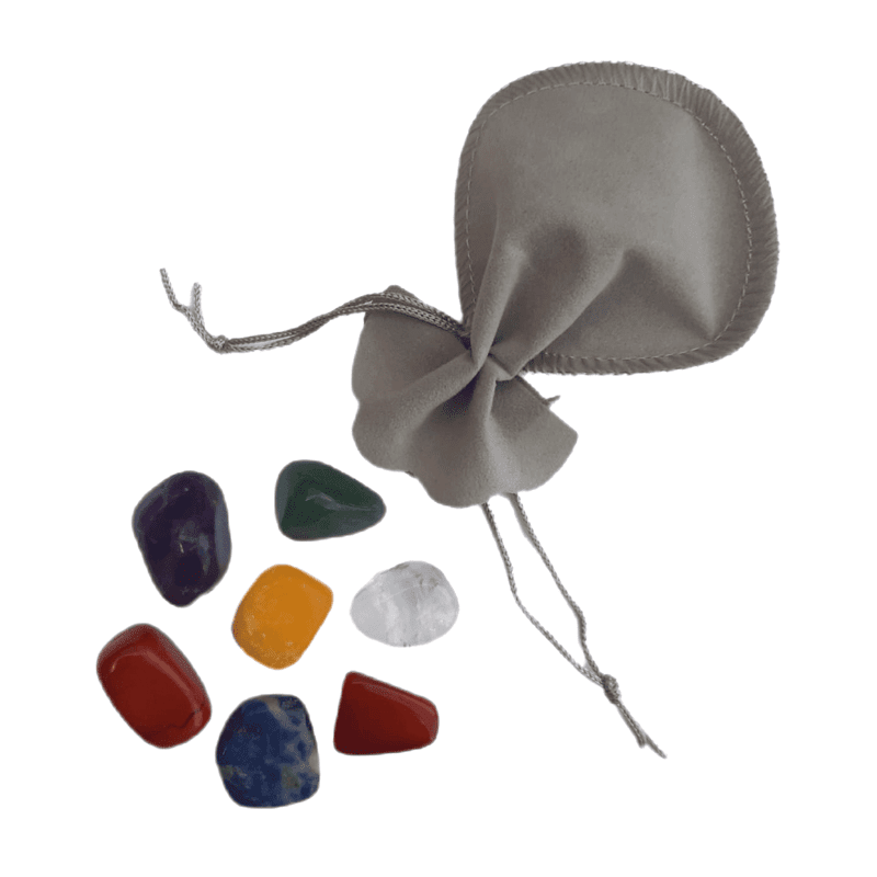 Kit Chakras Cristais Rolados