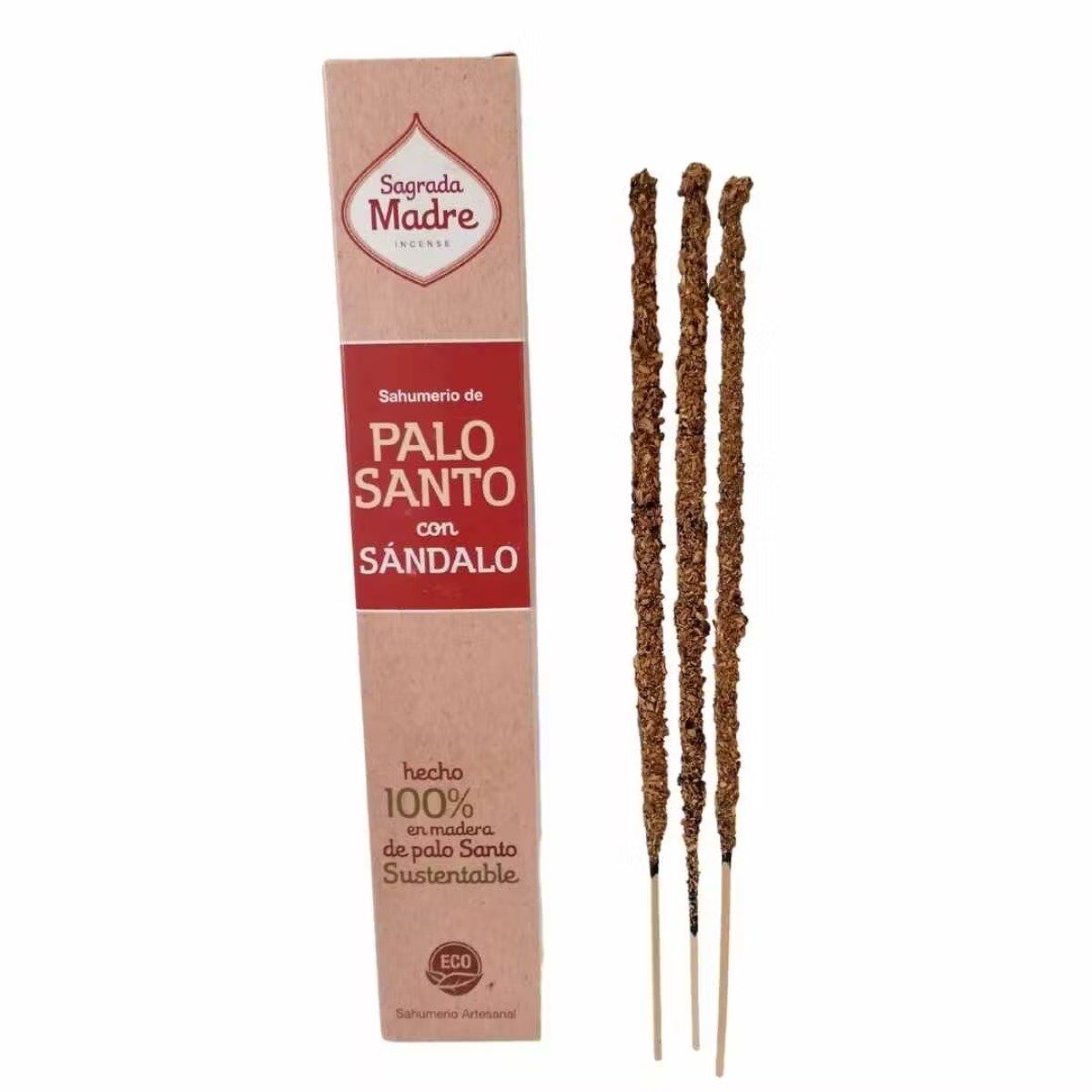 Incenso Sagrada Madre Palo Santo e Sandalo