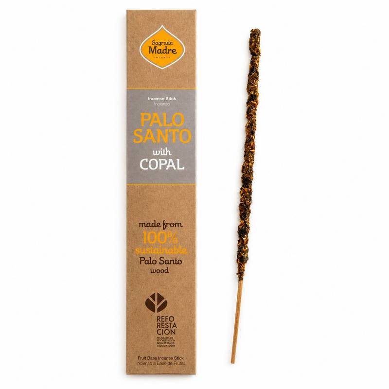 Incenso Sagrada Madre Palo Santo e Copal
