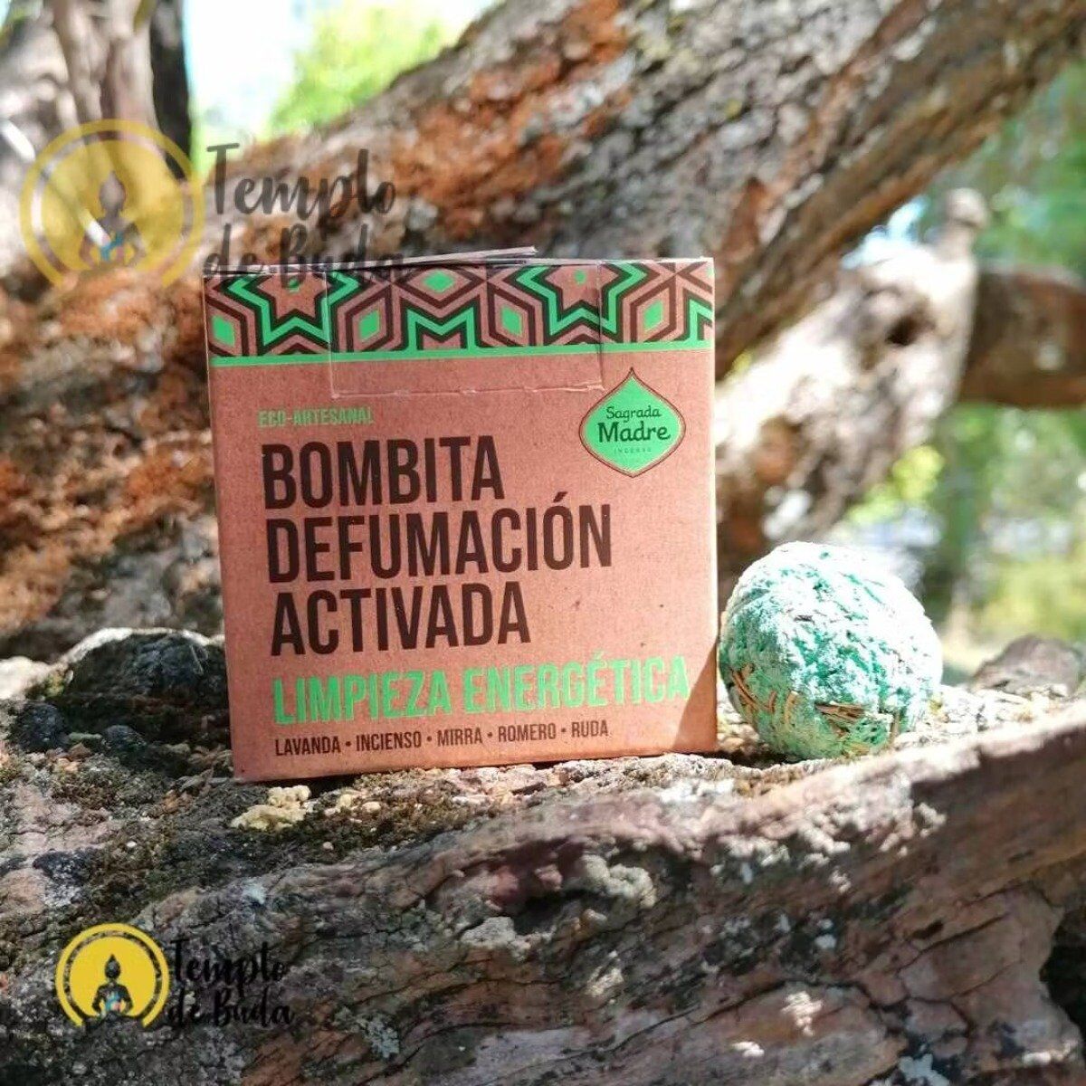 Bombita de Defumação Ativada Sagrada Madre Limpeza Energética