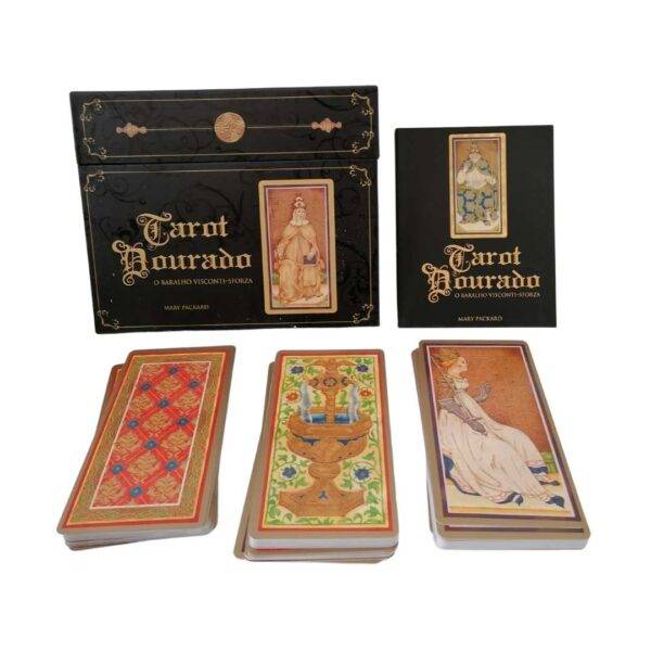 Tarot Dourado O Baralho Visconti-Sforza de Mary Packard