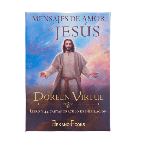 Oráculo Mensagens de Amor de Jesus de Doreen Virtue em Espanhol