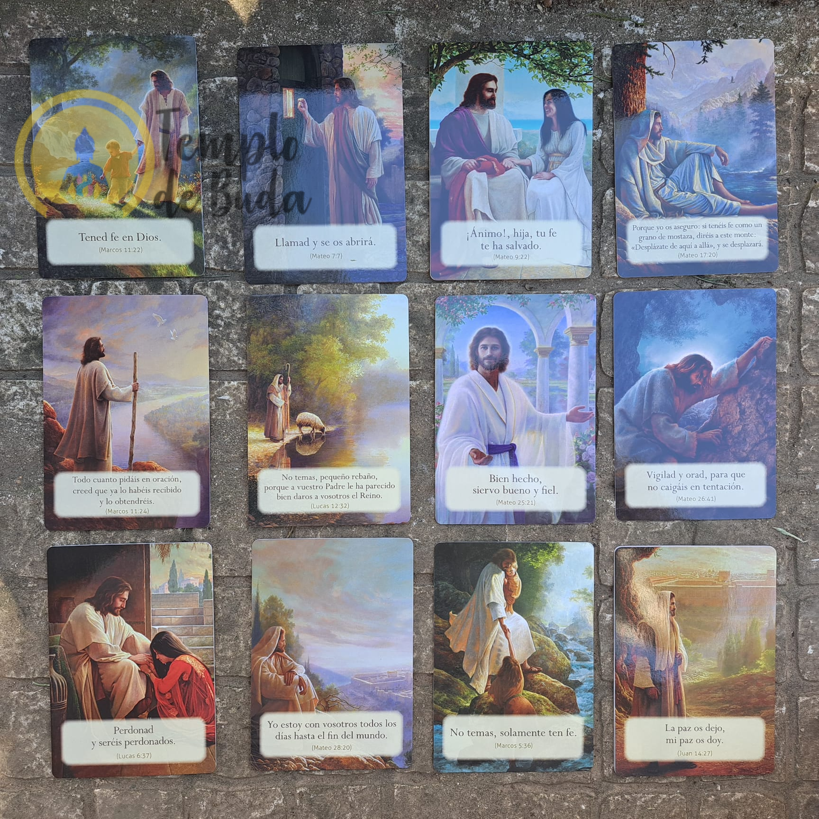 Oráculo Mensagens de Amor de Jesus de Doreen Virtue em Espanhol