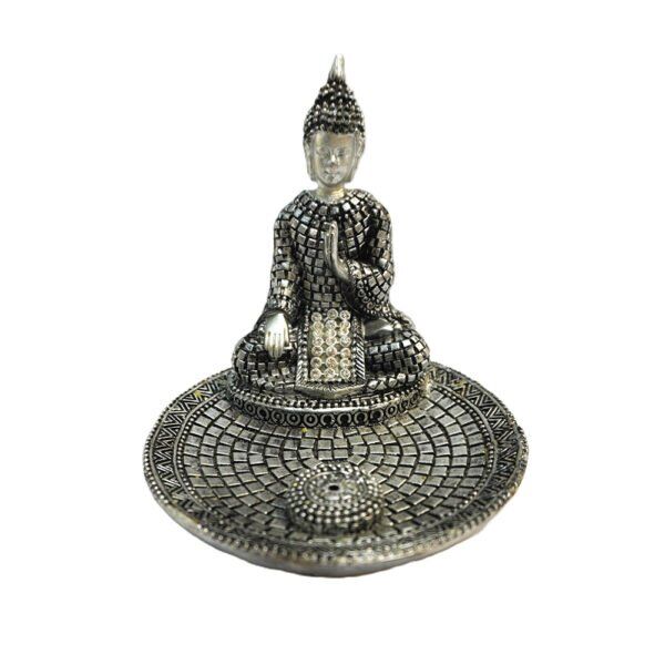 Porta Incenso Buda Terra de Meditação