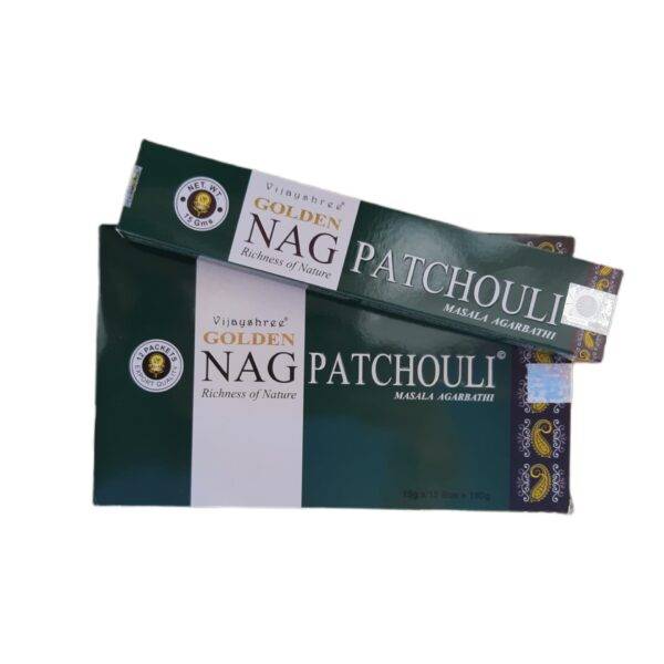 Incenso Indiano Golden Nag Patchouli Caixa