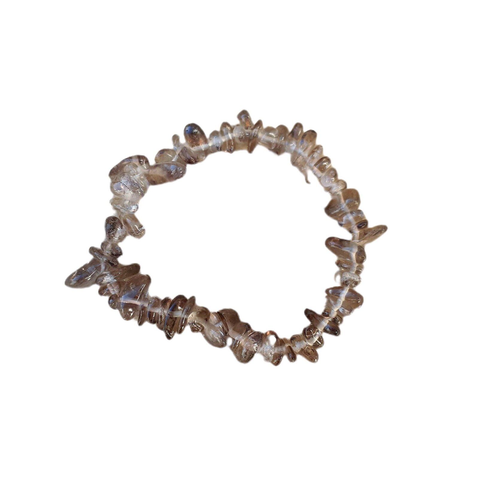 Pulseira Quartzo Fumado Chips
