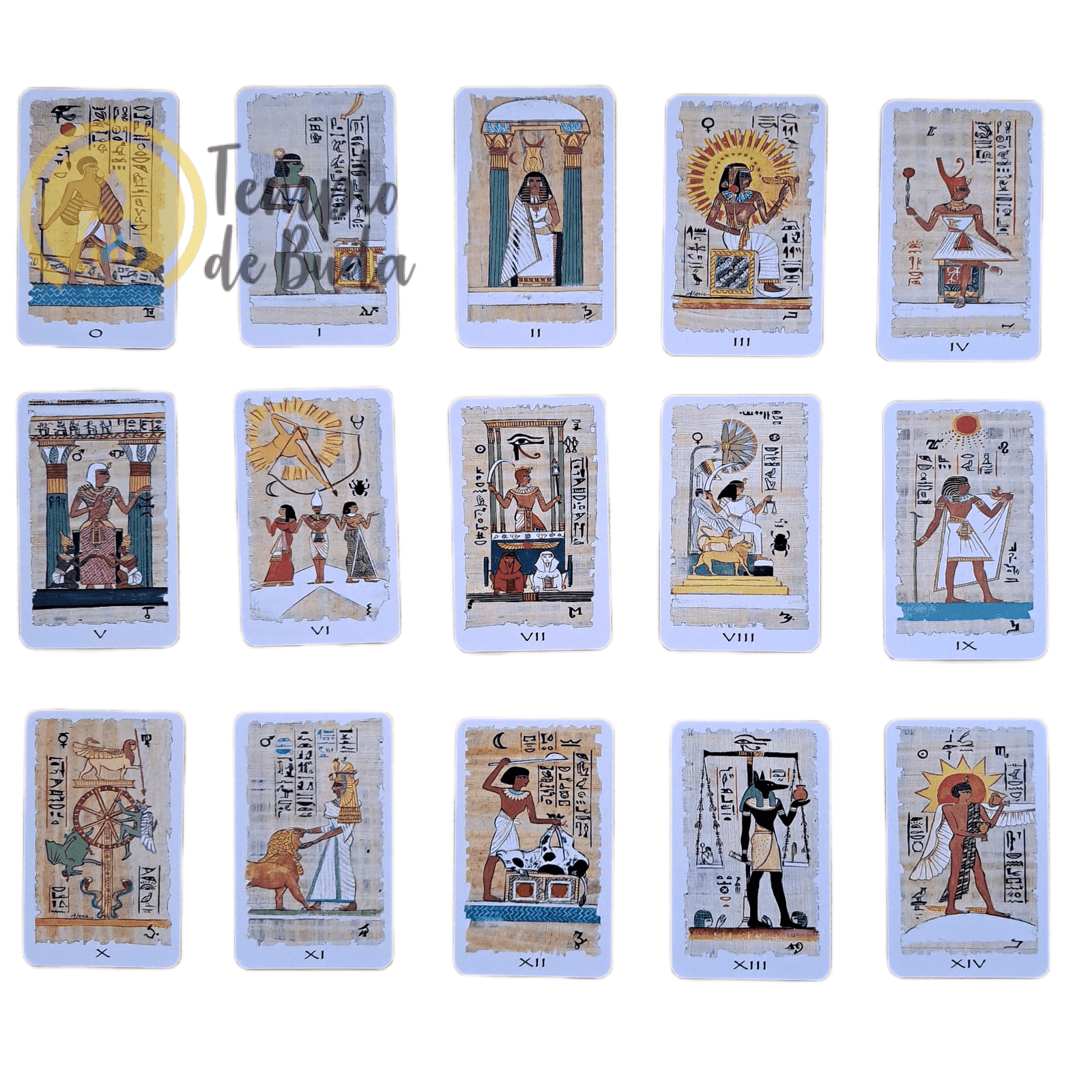 Egyptian Tarot de Pietro Alligo e Silvana Alasia
