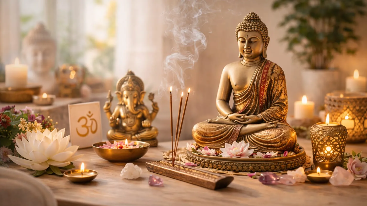 Templo de Buda - espiritualidade e tradição oriental