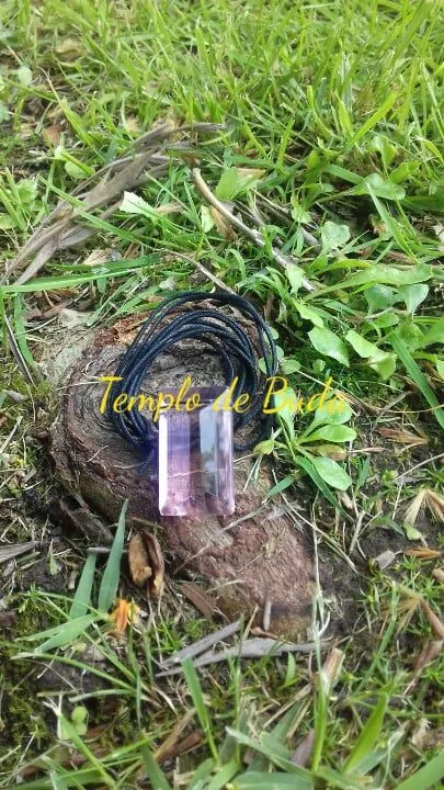 Andara Pendente Facetado Rosa