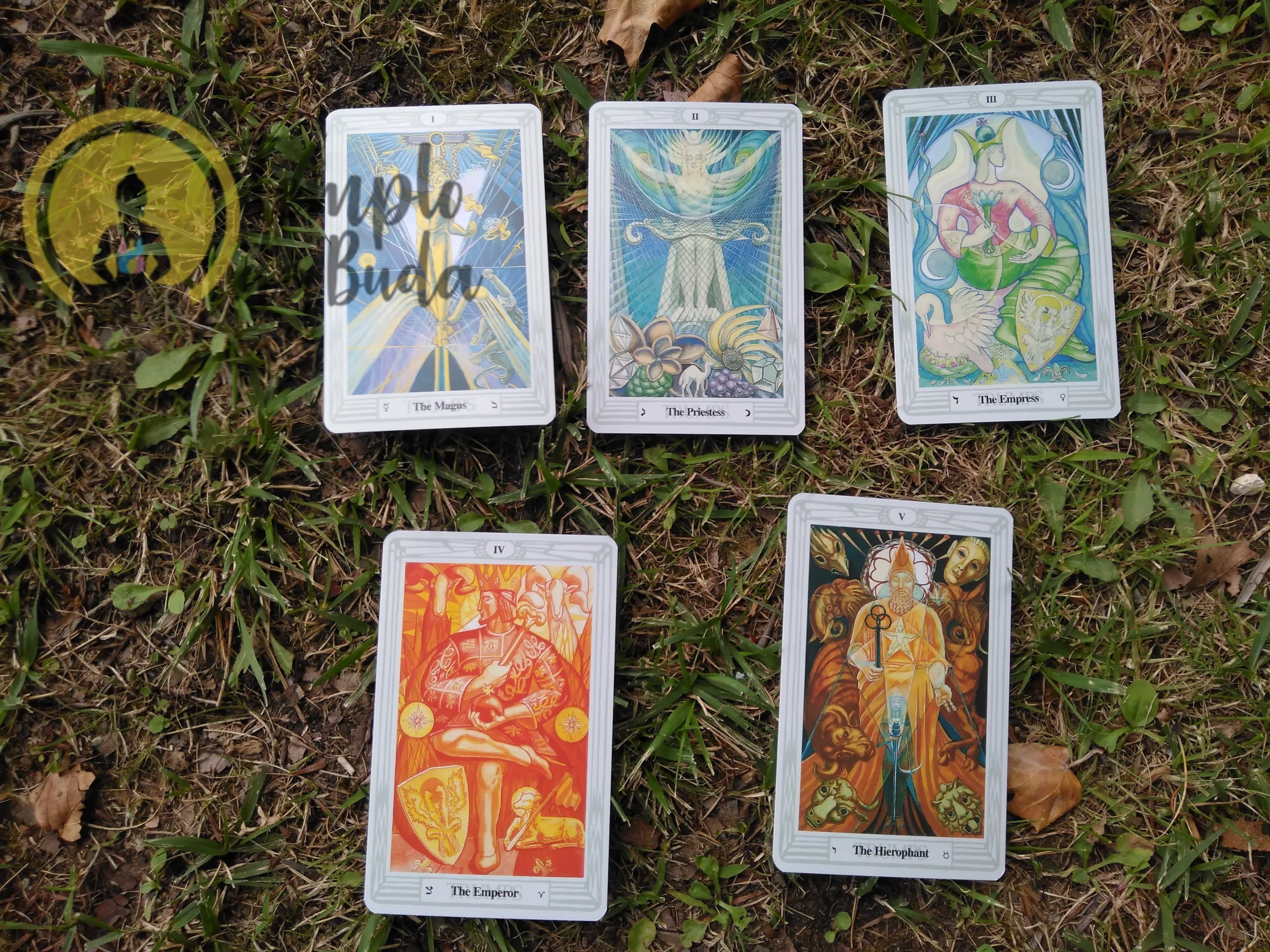Tarot de Thoth de Aleister Crowley em Inglês