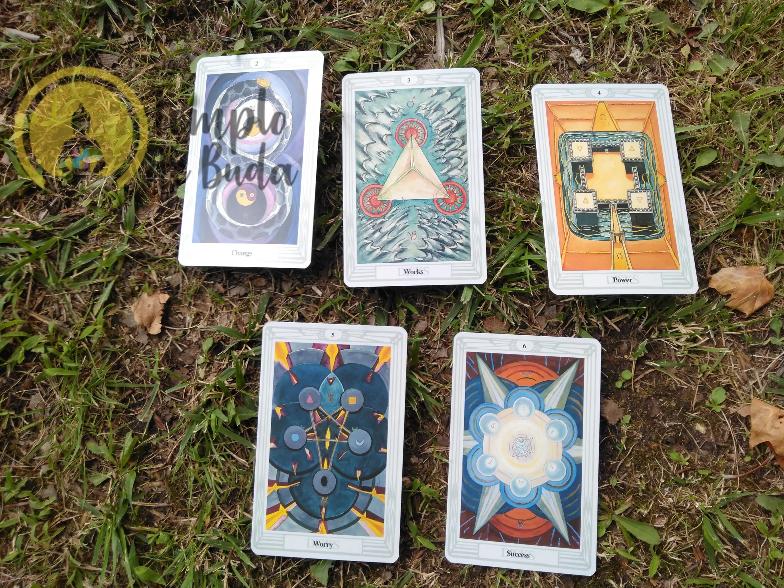 Tarot de Thoth de Aleister Crowley em Inglês