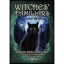 Oráculo Witches Familiars de Barbara Meiklejohn e Flavia Peters em Inglês