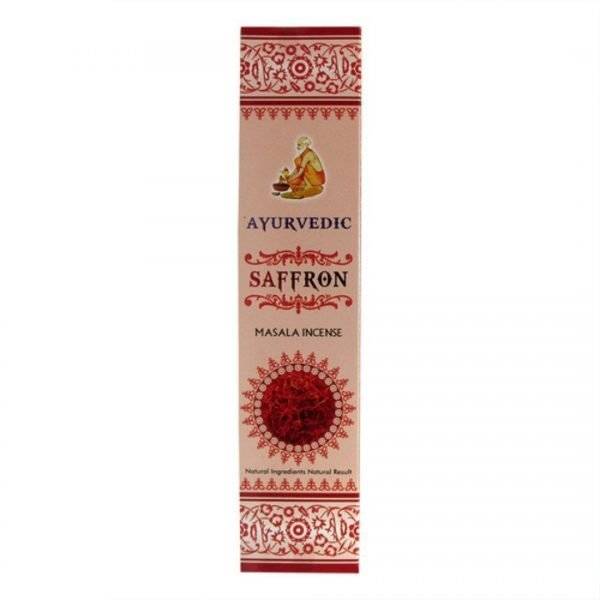Incenso Indiano Ayurvedic Saffron
