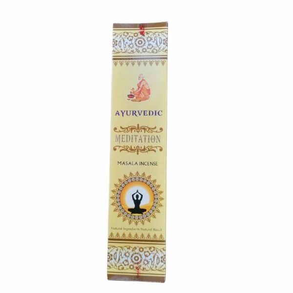 Incenso Indiano Ayurvedic Meditation