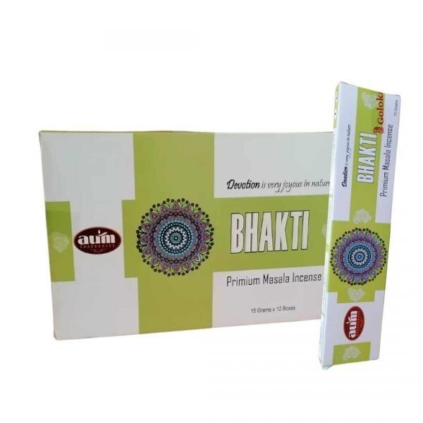 Incenso Indiano AUM Bhakti Caixa