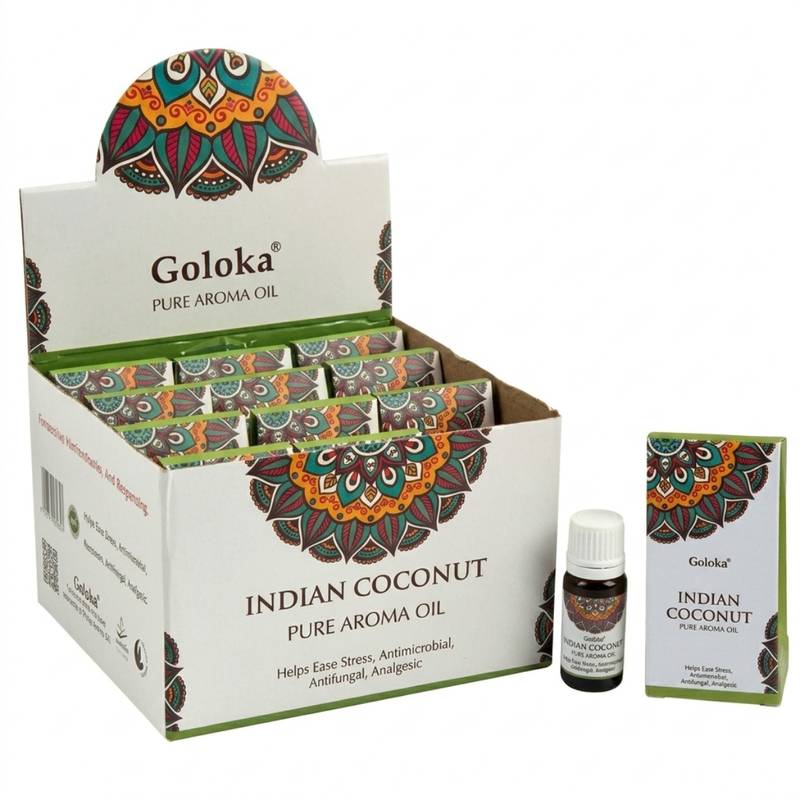 Oleo Goloka Indian Coconut Caixa