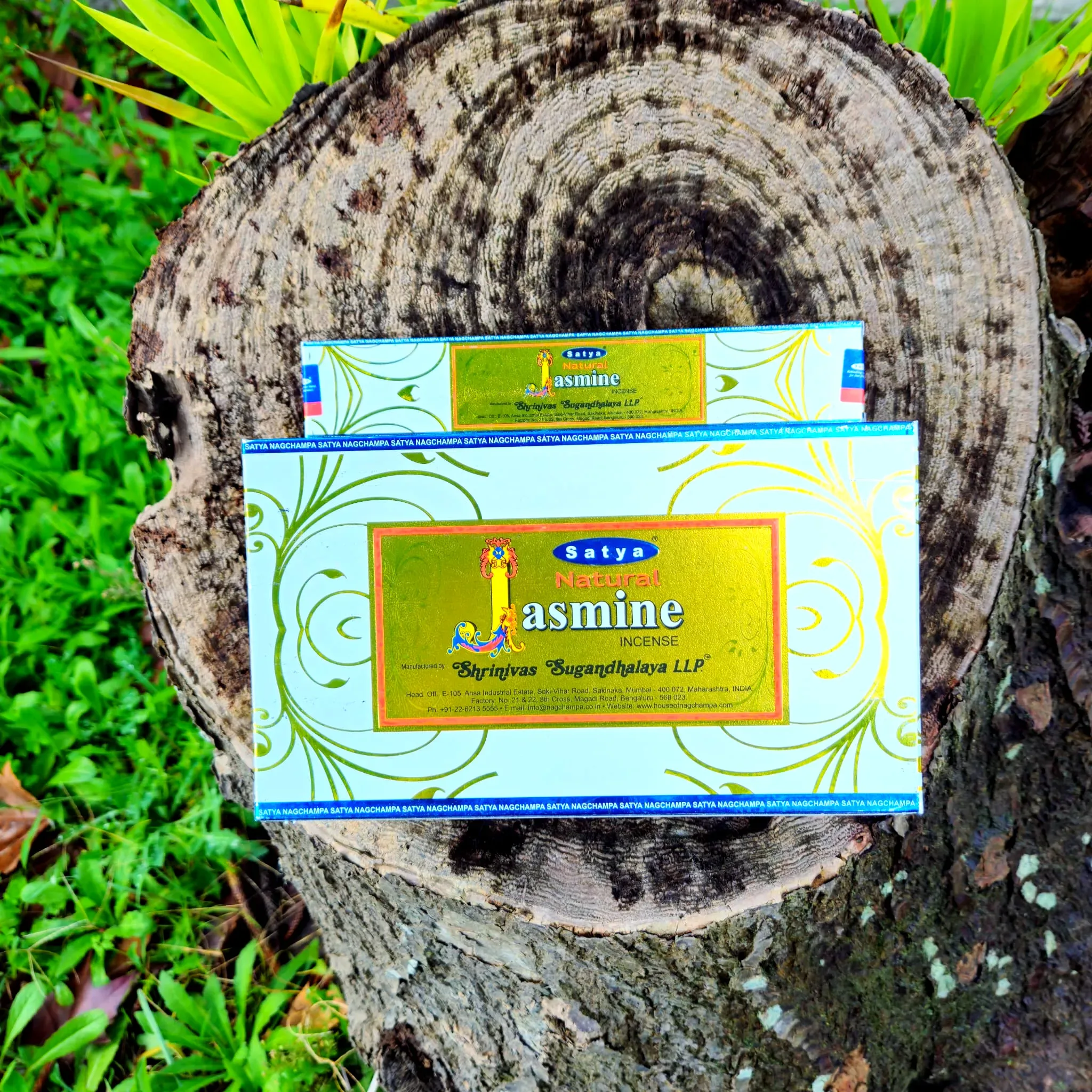 Incenso Satya Natural Jasmine Caixa