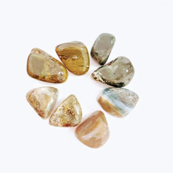 Jaspe Oceano Rolado 2-3cm