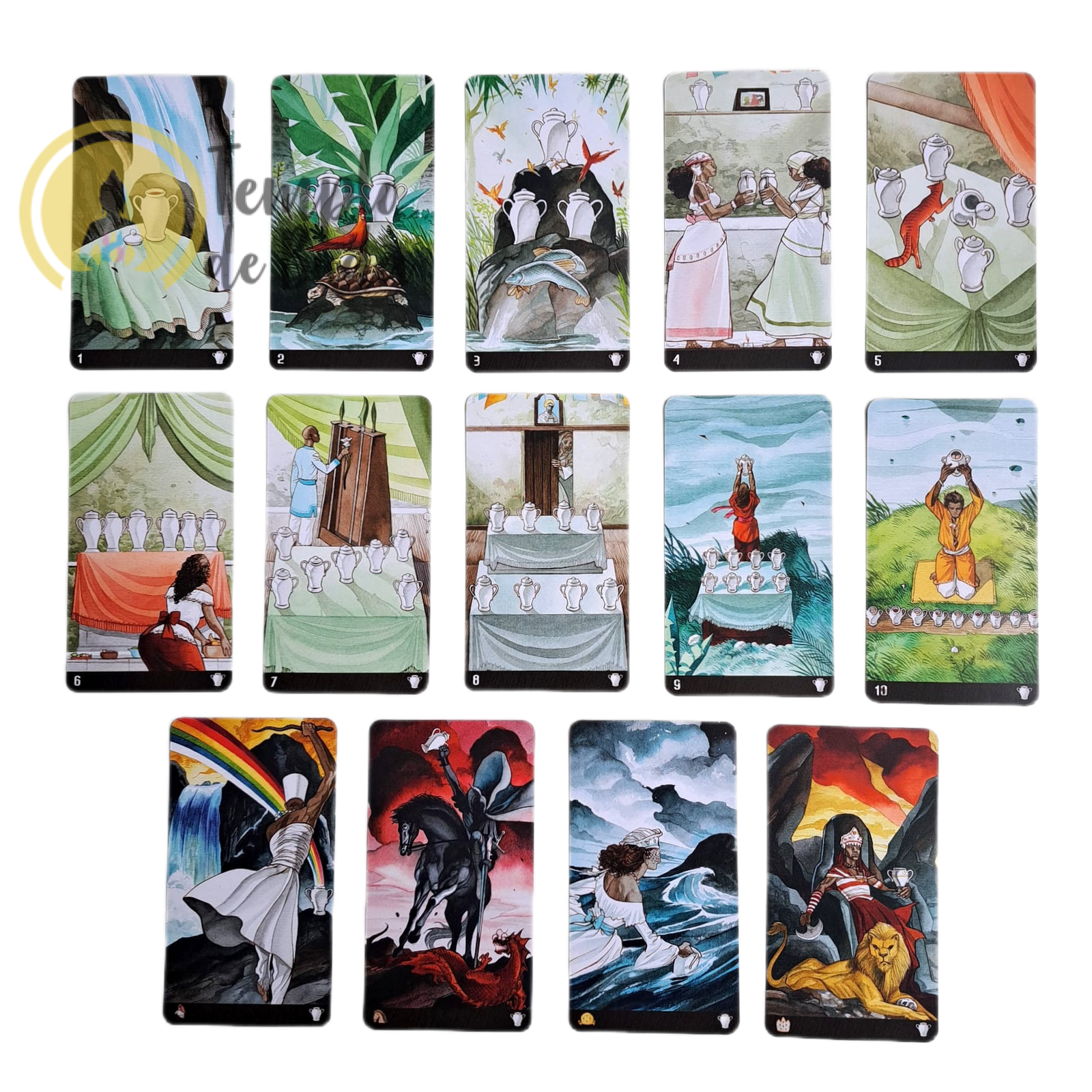 Tarot Afro Brazilian de Alice Santana e Giuseppe Palumbo