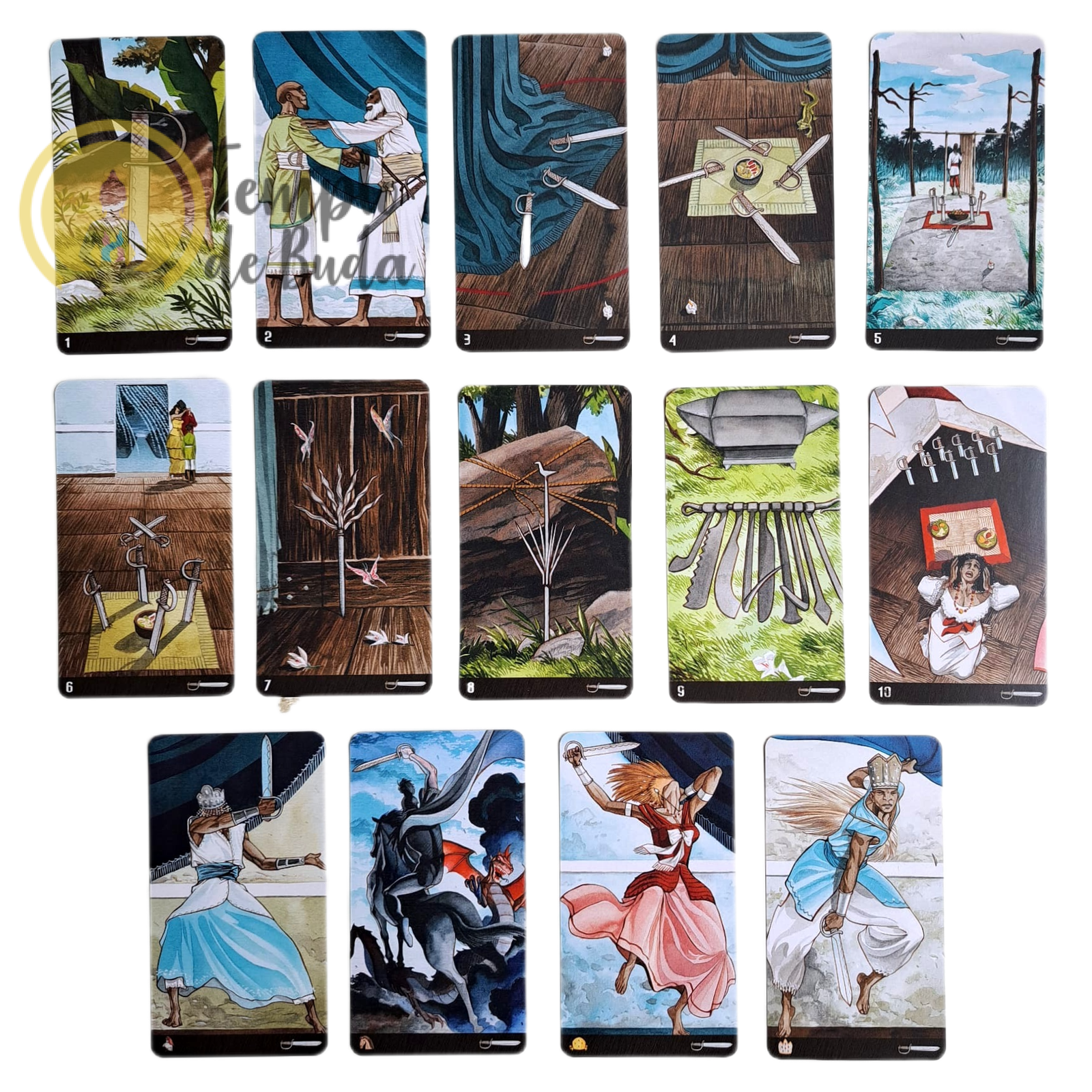 Tarot Afro Brazilian de Alice Santana e Giuseppe Palumbo