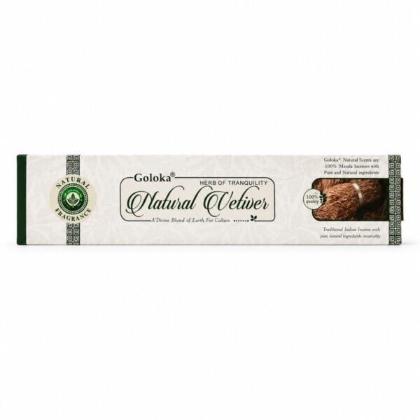 Incenso Goloka Natural Vetiver