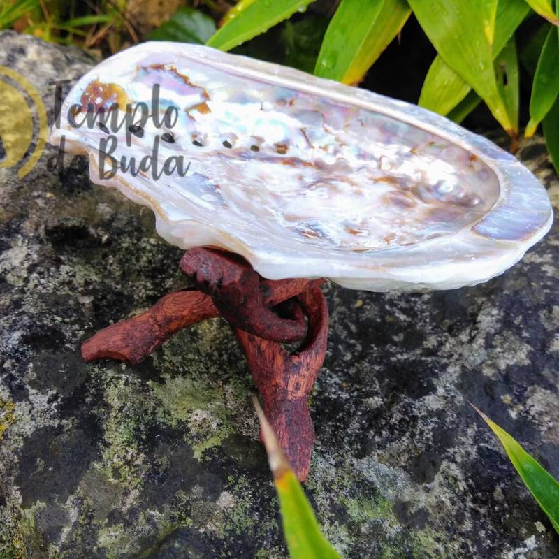 Suporte de Madeira Entrançado 10 cm