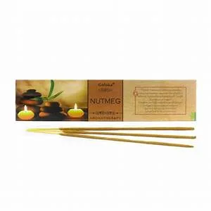 Incenso Indiano Goloka Aromatherapy Nutmeg