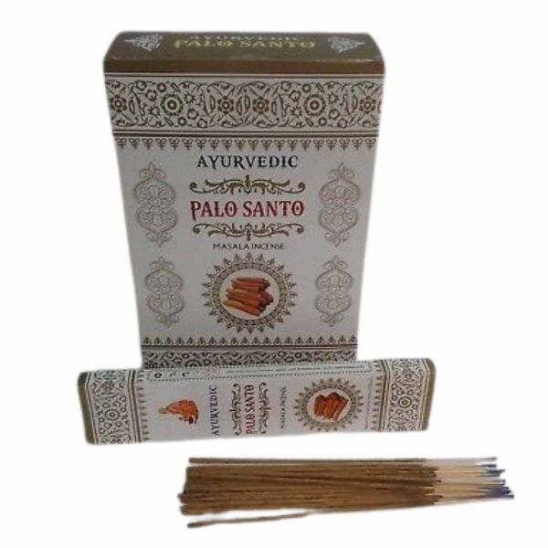 Incenso Indiano Ayurvedic Pau Santo Caixa