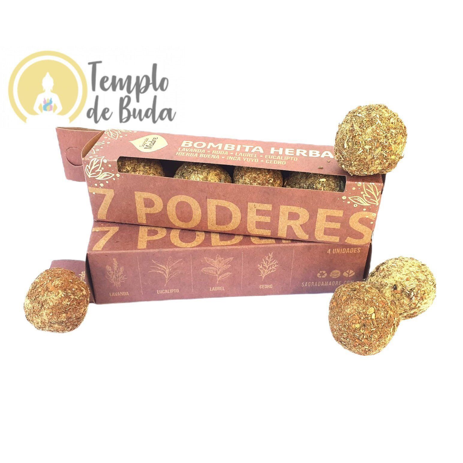 Bombita Herbal Sagrada Madre Sete Poderes